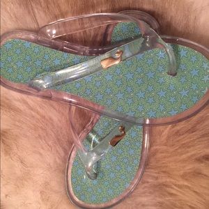 Vineyard Vines jelly flip flop